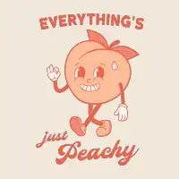 Everything's Just Peachy - design