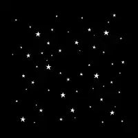 Tiny Stars Black - design