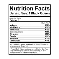 Black Queen Nutrition - design