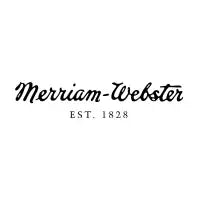 Merriam-Webster Vintage Logo (black) T-Shirt - design