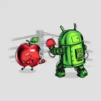 Fruits Vs. Robots - design