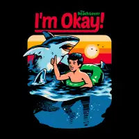 I'm Okay: The Beach Lover - design