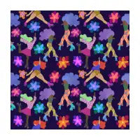 Groovy Rollerskating Ladies - design