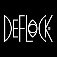 DEFLOCK (white type) - design