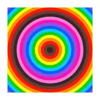 PRIDE 2020 (rainbow) Fine Art Print - design