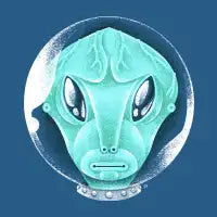 Spooky Alien - design