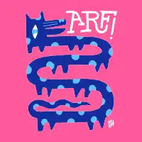 Three Drinks | ARF! (Blush) - design