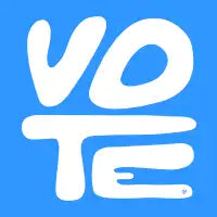VOTE BLUE! - design