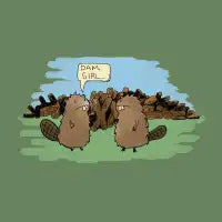 Dam Girl! Beavers - design