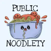 Public Noodlety T-Shirt - design