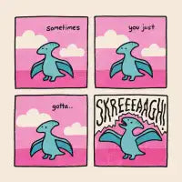 Pterodactyl Screech - design