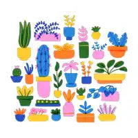 Risograph Houseplants - design