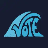 Vote Blue Wave - design