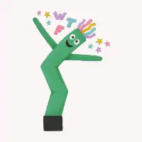 Wacky Tube Figure T-Shirt - design