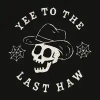 Yeehaw Skeleton T-Shirt - design