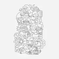 Threadless Saga (Line Version) - design