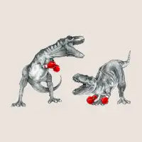 T-Rex Boxing - design