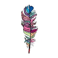 Rainbow Feather - design