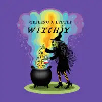 Feeling A Little Witchy T-Shirt - design