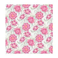 Pink Pinwheel Peonies Blanket - design