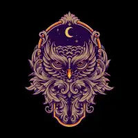 Ornamental Owl - design