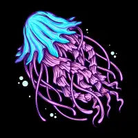 Psychedelic Jellyfish - design