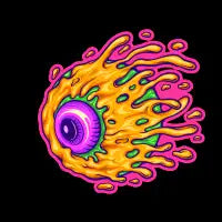 Trippy Melting Eye - design