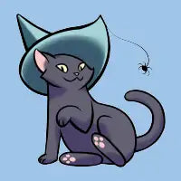 Witch Cat - design