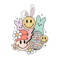 Groovy Easter Crew - design