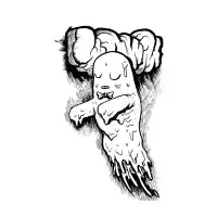 Drippy the Ghost - design