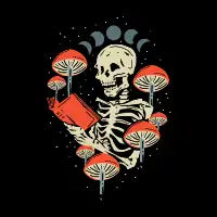 Skeleton Night Reader - design