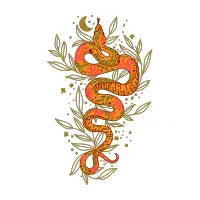 Celestial Serpent Moon - design