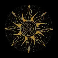 Vintage Golden Sun - design