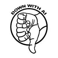 DOWN WITH AI - design