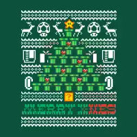Merry X-NES Sweater - design