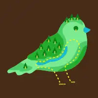 On the Birdwatching Trail T-Shirt - design