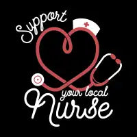 Support Your Local Nurse - design