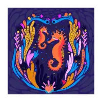 Seahorses - design