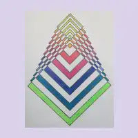 Falling Diamonds - design