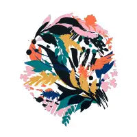 ABSTRACT COLORFUL AUTUMN - design