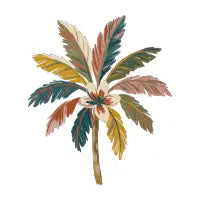 Boho Palm Fronds Cream - design