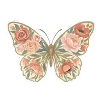 Celestial Butterflies and Flowers - design