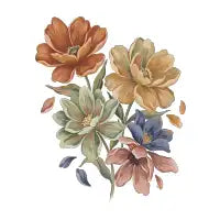 Dark Romantic Flowers - design