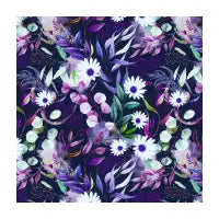 Dark violet garden 25 Cut Sew - design