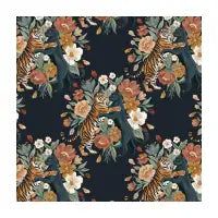 Midnight big cat flower garden - design