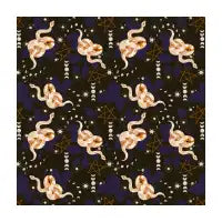 Moonlit Snake Enchantment Cut Sew - design