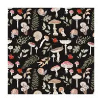 Mushroom seasonal dark - design