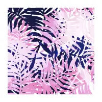 Palm pink & blue Cut Sew - design