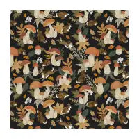 Rabbits and mushrooms - design