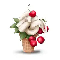 Snake ice cream - design